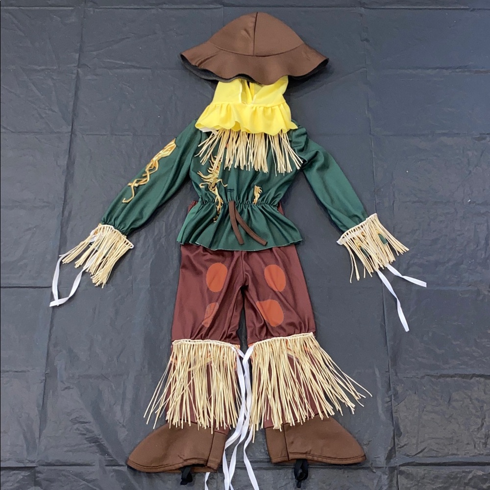 Wizard of Oz Scarecrow Halloween Costume in Toddler Size 2T/4T